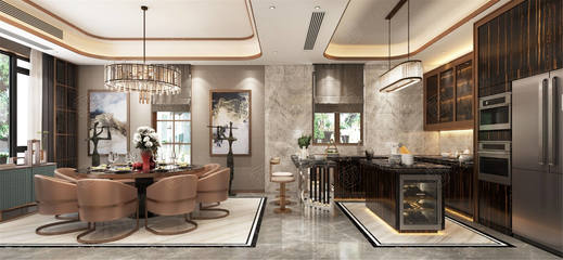 北上海至尊別墅裝修效果圖解析與費用指南